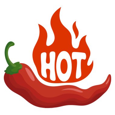 Baharatlı biber logosu tasarımları da dahil olmak üzere kırmızı sıcak chili logo tasarımının vektör çizimi gıda markalaştırma restoranı görselleri ve pazarlama kimliği için mükemmel bir şablon.