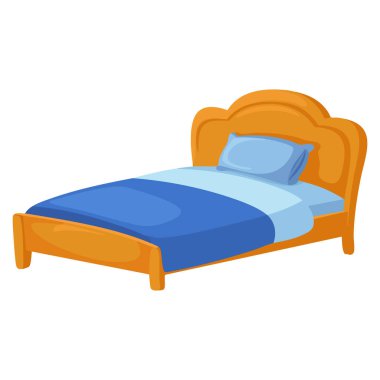 Mavi çocuk yatağı iyi kalite ve iyi tasarım konsepti, çocukların yatak odası mobilyaları iç dekorasyon ve kreş projeleri için uygun.