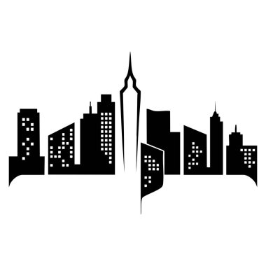 Antilop sembolünü, vahşi yaşamı ve tasarımı temsil eden beyaz arkaplanda vektör ceylan logosu biçimi