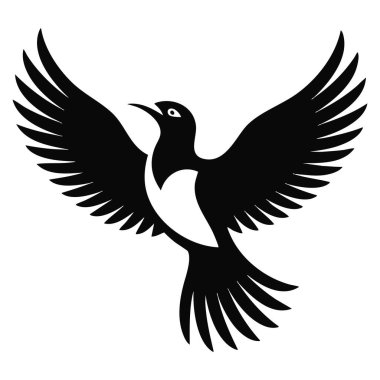 Güvercin güvenlik grubu logosunun temsili tasarımı ticari koruma markası veya güvenlik kimliği için ideal