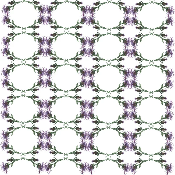 Seamless pattern n.Vaselki.Watercolor — стоковое фото