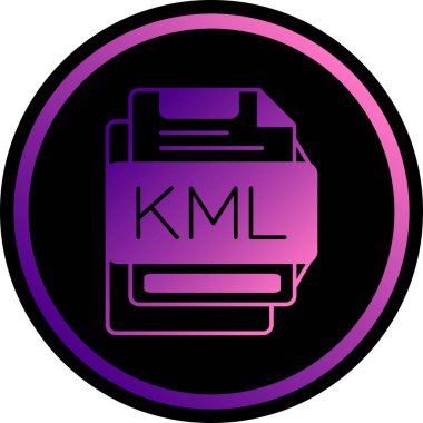 dosya biçimi simgesi, vektör illüstrasyonu