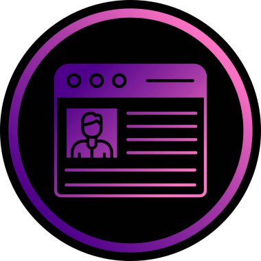 seo modern simgesinin vektör illüstrasyonu