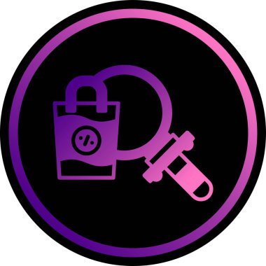 seo modern simgesinin vektör illüstrasyonu