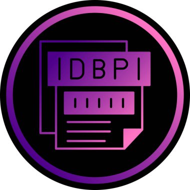 Dosya biçimi simgesinin vektör simgesi