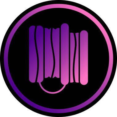 Modern b 'nin vektör illüstrasyonu eksik simgesi