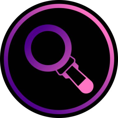 Ara. Web simgesi basit illüstrasyon