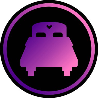 Güzel kalp. Basit resimleme