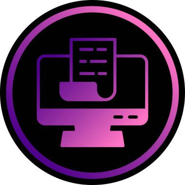 seo modern simgesinin vektör illüstrasyonu