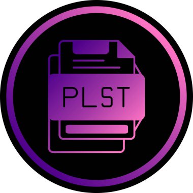 dosya biçimi simgesi, vektör illüstrasyonu