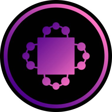 seo modern simgesinin vektör illüstrasyonu