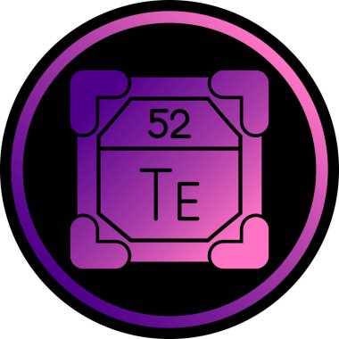 Modern bir simgenin vektör illüstrasyonu