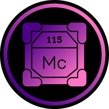 Modern bir simgenin vektör illüstrasyonu