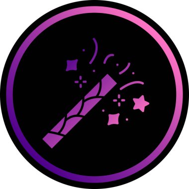 sihirli değnek kutsal kişilerin resmi, vektör çizim