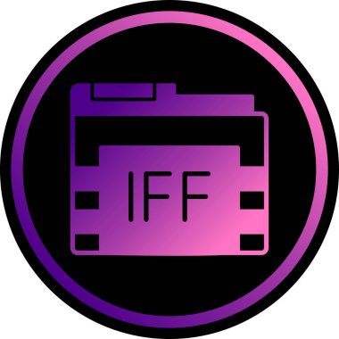 vector illustration of a b lack file