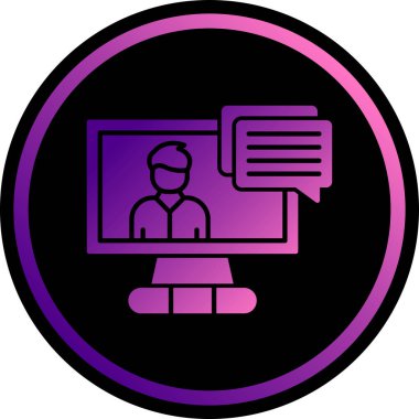 online marketing vector icon modern simple design illustration