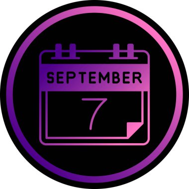 Takvim simgesinin vektör illüstrasyonu