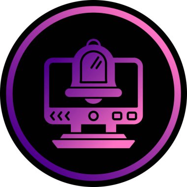 Modern simgenin vektör illüstrasyonu