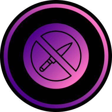 no smoking glyph circle icon design vector illustration