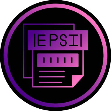 vektör dosya biçimi simgesi