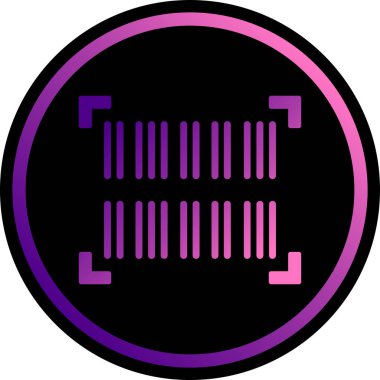 Modern bir simgenin vektör illüstrasyonu