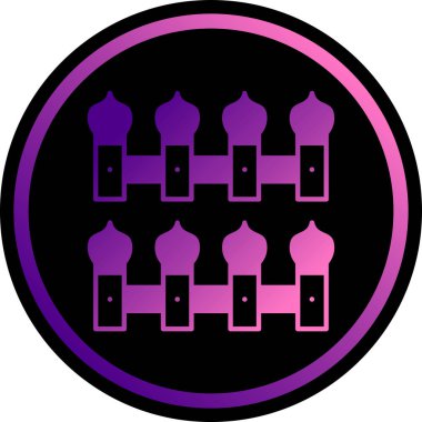 Modern b 'nin vektör illüstrasyonu eksik simgesi