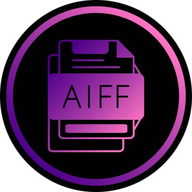 dosya biçimi simgesi, vektör illüstrasyonu