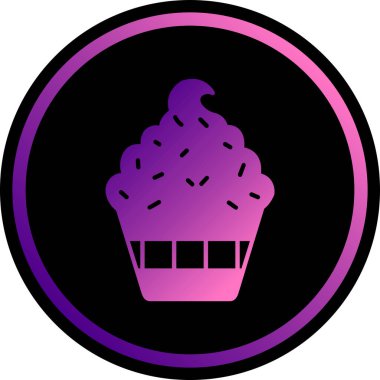 dondurma simgesi, vektör illüstrasyonu