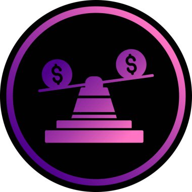 para simgesi vektör illüstrasyonu