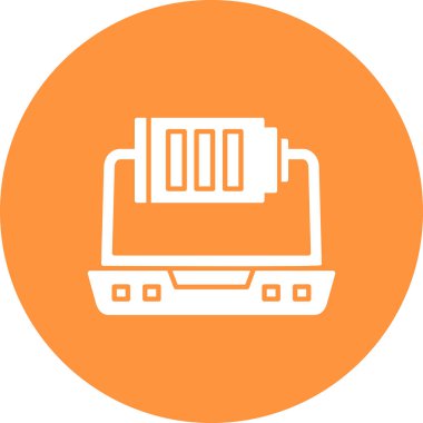 Modern b 'nin vektör illüstrasyonu eksik simgesi