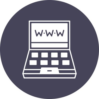 Vay canına. Web simgesi basit illüstrasyon