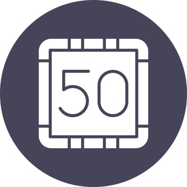 60 'lık hız interneti, 55' lik hız simgesi