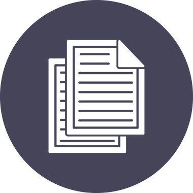 dosya vektör illüstrasyon simgesi