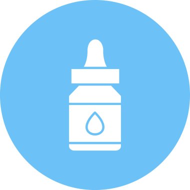 Şişe simgesinin vektör illüstrasyonu