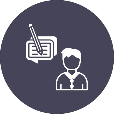 Modern eğitim ikonunun vektör illüstrasyonu