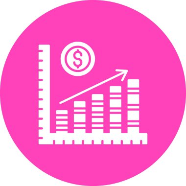 Bar çizelgesi. Web simgesi