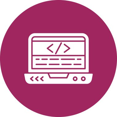 bilgisayar simgesi vektör illüstrasyonu