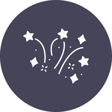 Sihirli değnek ikonu. Vektör İllüstrasyonu