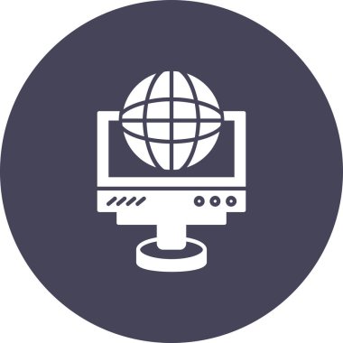 genel ağ simgesi çizimi