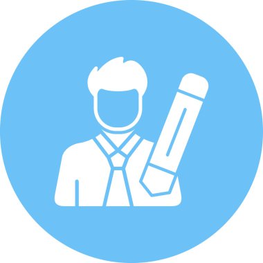 Maskeli bir adamın vektör çizimi