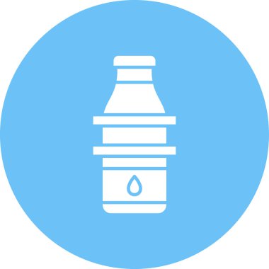 Modern b 'nin vektör illüstrasyonunda su ikonu yok