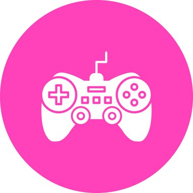 joystick simgesi vektör illüstrasyonu