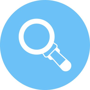 Arama simgesinin vektör illüstrasyonu