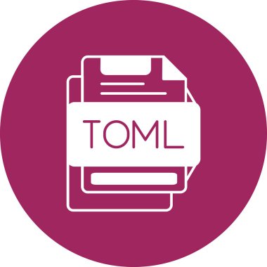 dosya biçimi simgesi, vektör illüstrasyonu