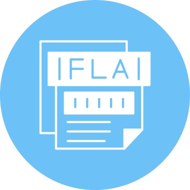 dosya biçimi simgesi, vektör illüstrasyonu