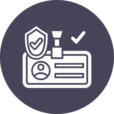 Kontrol listesi simgesi vektör illüstrasyonu