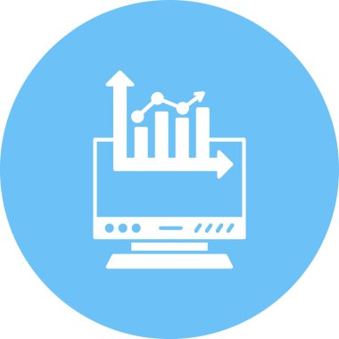 Modern simgenin vektör illüstrasyonu