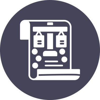 - Telefon. Web simgesi basit illüstrasyon