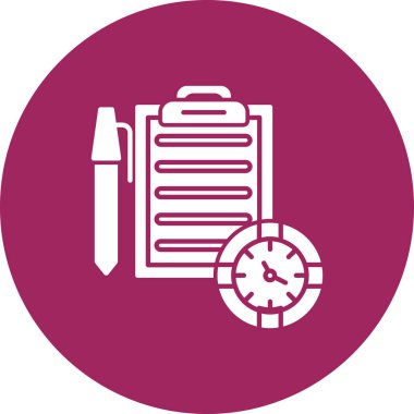 vektör Takvimi Simgesi illüstrasyonu