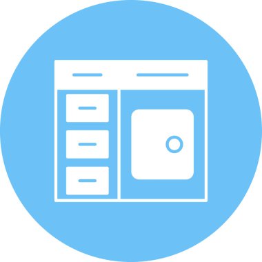 buzdolabı simgesi çizimi